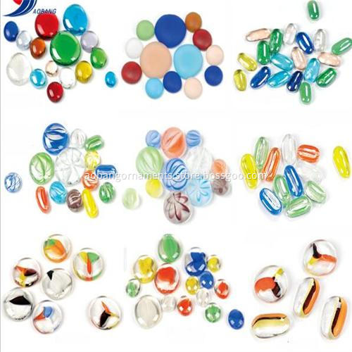 Cheap flat glass marbles for decoration